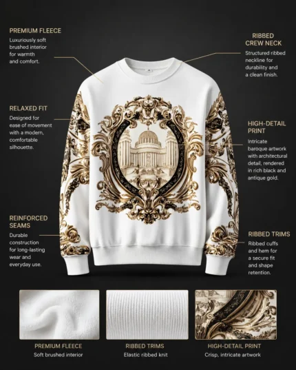 Custom Sublimated Sweatshirt