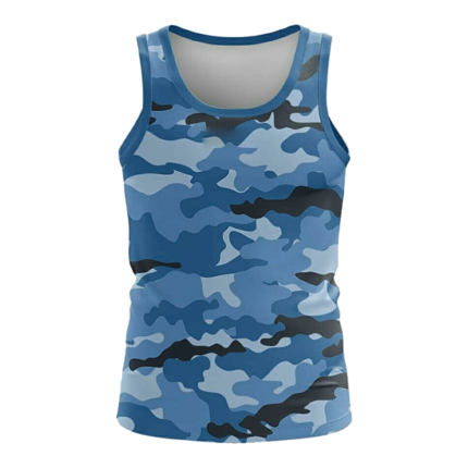 Custom Camo Sleeveless Tank Top