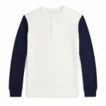 Custom Men Long-Sleeve Henley Shirt