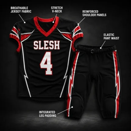 Custom Slesh American Football Uniform Set