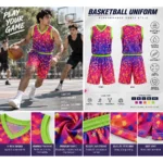Custom Splash Sublimated Basketball Uniform Set