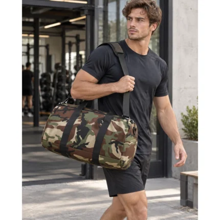Custom Camo Duffel Bag