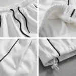 Custom-Piping Baggy Sweatpants
