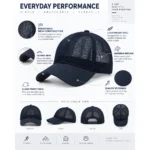 Custom Full Mesh Performance Cap