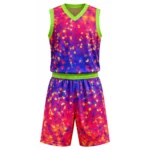 Custom Splash Sublimated Basketball Uniform Set
