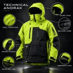 Custom High-Visibility Snowboard Anorak