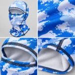 Custom Ice Camo Full-Face Balaclava