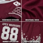 Custom Apex American Football Uniform Set