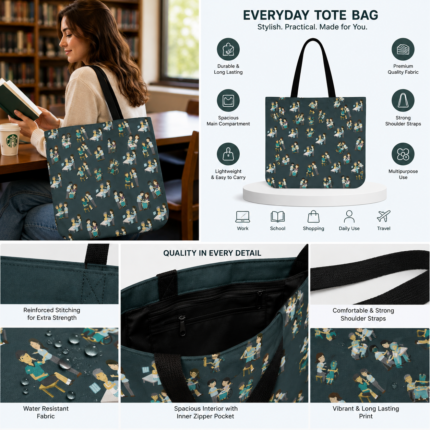 Custom Printed Tote Bag