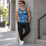 Custom Camo Sleeveless Tank Top