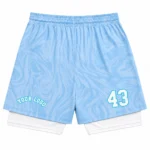 Custom Double-Layer Basketball Shorts