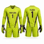 Custom Sublimated Goalkeeper Uniform Set