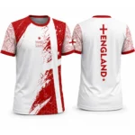 Custom England Sublimation Sports T-shirt