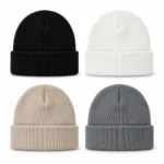 Custom Classic Rib-Knit Cuffed Beanie