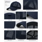 Custom Full Mesh Performance Cap