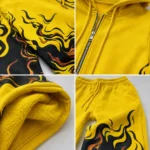 Custom Flame Streetwear Tracksuit