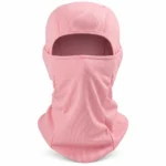 Custom Pink Breathable Mesh Balaclava