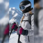 Custom Women Magenta Winter Gloves