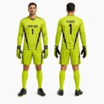 Custom Sublimated Goalkeeper Uniform Set