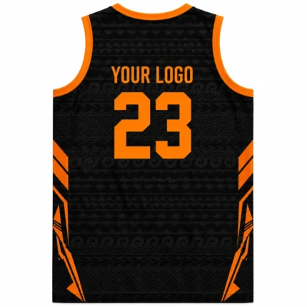 Custom Tribal Strike Basketball Jersey