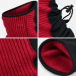 Custom Neck Gaiter with Adjustable Drawcord