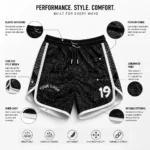 Custom Breathable Mesh Basketball Shorts