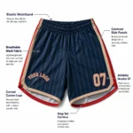 Custom Drop-Tail Basketball Shorts