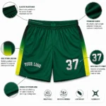 Custom Gradient Basketball Shorts