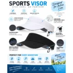 Custom Drawcord Sports Visor