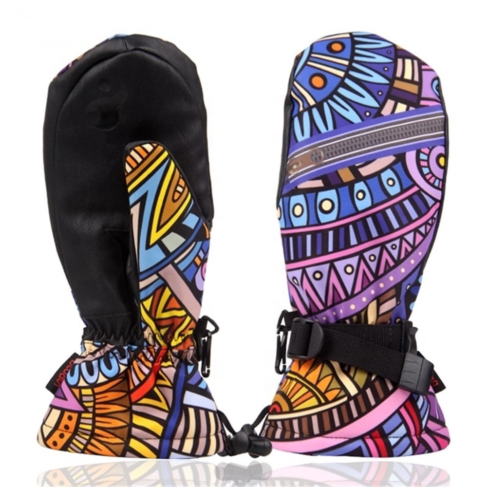 Custom Premium Printed Insulated Ski Mittens Custom Premium Printed Insulated Ski Mittens