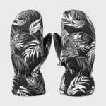 Custom Snow Protection PU Leather palm Gloves