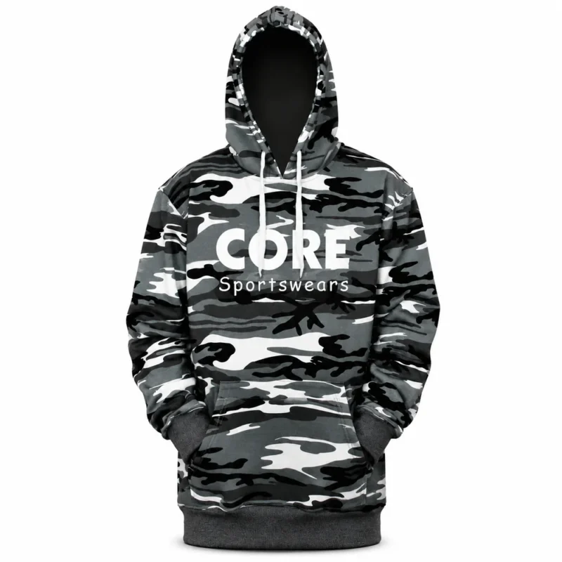 Camouflage Pullover Tall Hoodies