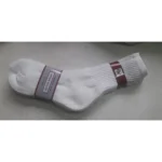 Custom Plain Crew White Socks