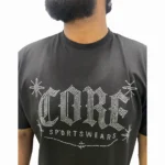 Drop Shoulder Rhinestone T-Shirt