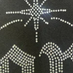 Drop Shoulder Rhinestone T-Shirt
