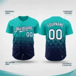 Custom Gradient Baseball Jersey
