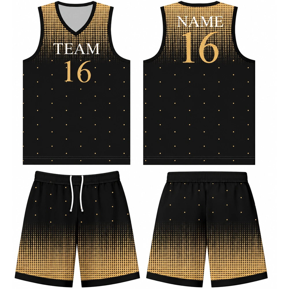 Custom Sublimated Basketball Uniform Custom Sublimated Basketball Uniform