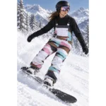 Custom Geometric Ski & Snowboard Bib