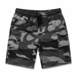 Custom Grey Camo Cargo Shorts