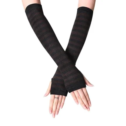 Custom Women Long Knit Arm Warmer