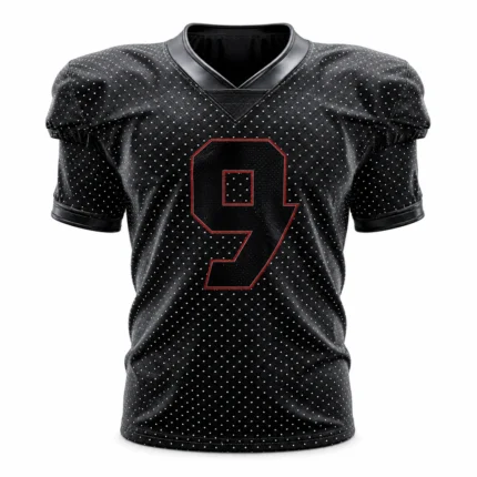 Custom American football Dotted Mesh jersey
