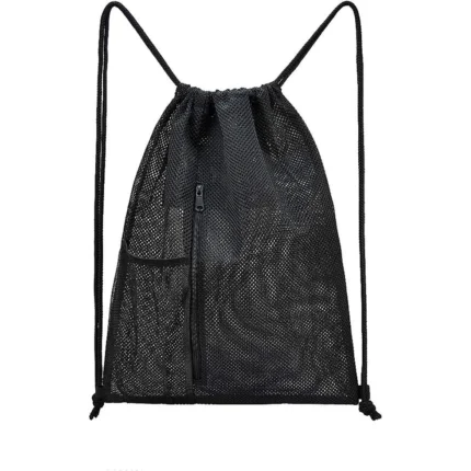 Custom Mesh Sports Backpack Zipper Pocket