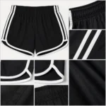 Custom Women Side Stripe Soccer Short