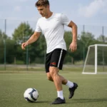 Custom Side Stripe Soccer Short