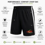 Custom Side Stripe Soccer Short