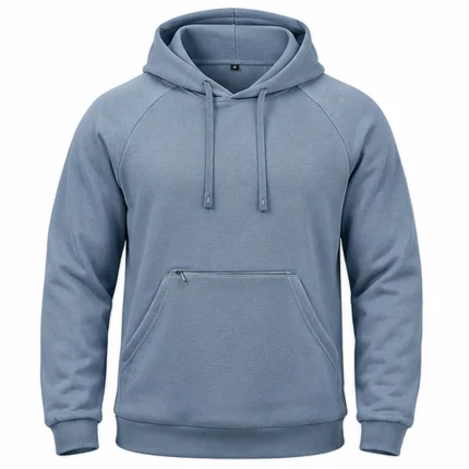 Custom Men Zip Pocket Hoodie Jacket