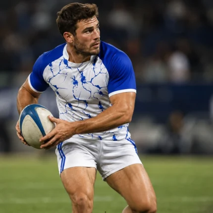 Custom Marble Print Rugby Uniform
