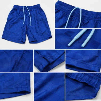 Custom Checkered Soccer Shorts