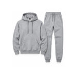 Men’s Cotton Fleece Warmup Tracksuit