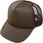Custom Brown Mesh Trucker Cap